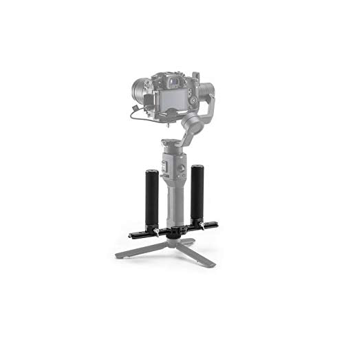 DJI Ronin SC - Ronin-SC Double Handle, Allows the Use of Ronin-SC with Both Hands for Greater Control, the NAR Guide and the Holes in the Handle Allow the Installation of Accessories, Black