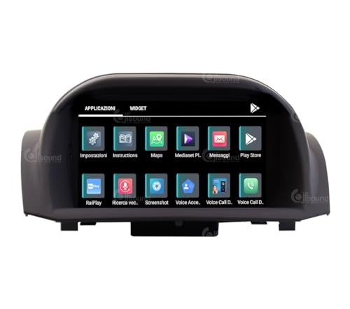 Radio de Coche para Ford Fiesta 2013-16 Android GPS Bluetooth WiFi USB Dab+ Touchscreen 7" 8core Carplay AndroidAuto