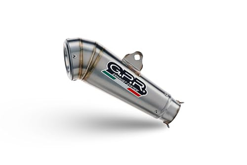 Escape de marca GPR, compatible con Triump Tiger Sport 660 2022/2023, sistema completo con terminal homologado, con catalizador, Powercone Evo line