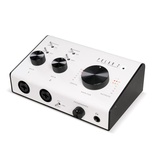Blackstar Interfaz de audio Polar 2 diseñada para guitarristas 2 en 2 salidas Inc: St James Software Suite y Ableton Live Lite y más