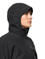 Jack Wolfskin Moonrise 3 en 1 Chaqueta, Negro, M para Mujer