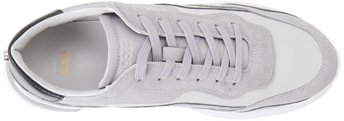 BOSS Skylar_Runn_flsd, Zapatillas Mujer, Open Grey, 40 EU