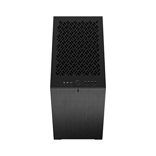 Fractal Design Define 7 Nano Black Brushed Aluminum/Steel Mini ITX Silent Solid Nano Tower Computer Case