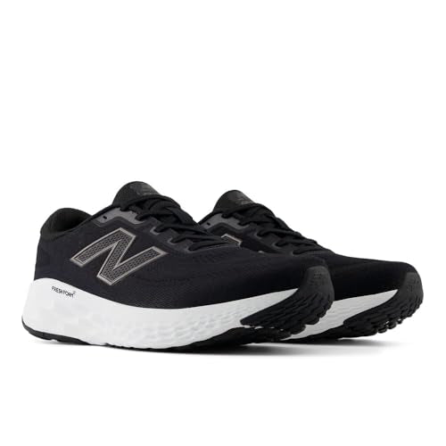 NEW BALANCE EVOZ, Sneaker Hombre, Negro/Phantom/Negro Metálico, 44 EU