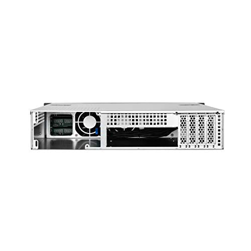 Silverstone SST-RM21-308 - Caja de Servidor de Montaje en Rack de 2U Compatible con 8X SAS/SATA y 6 GB/s Mini-SAS SFF-8087