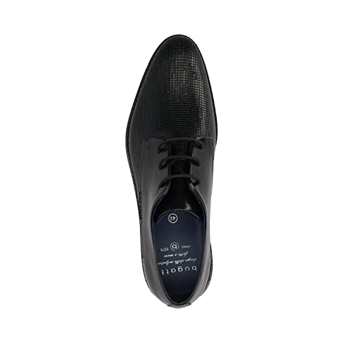 bugatti Zanerio, Zapatos de encaje, Hombre, Negro, 44 EU