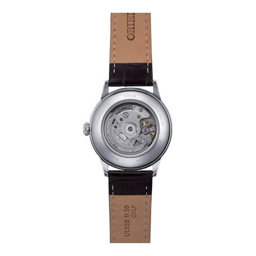 Orient Reloj Elegante RA-AC0M04Y10B, Beige, Clásico