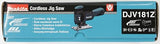 Makita DJV181Z DJV181Z-Caladora bl 18v lxt con pomo, 390 W, 18 V, Negro
