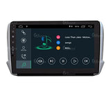 Radio de Coche para Peugeot 2008 208 Android GPS Bluetooth WiFi USB Dab+ Touchscreen 10" 4core Carplay AndroidAuto