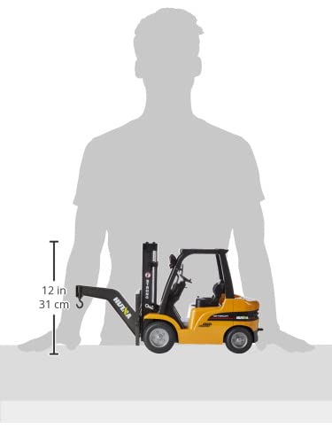 Amewi- Carretilla elevadora 1:10, Metal Fork Lift 2,4 GHz, Sonido Modelo de Control Remoto, Multicolor (22313)