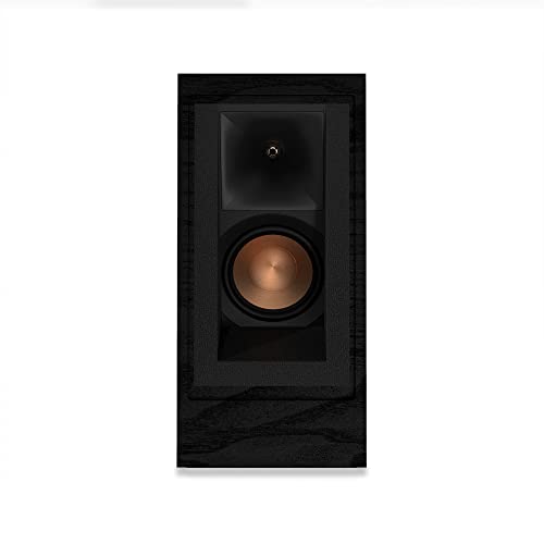 Klipsch R-605FA Black (Unidad) - Altavoz de Suelo Negro con Dolby Atmos - woofer 6.5 Pulgadas