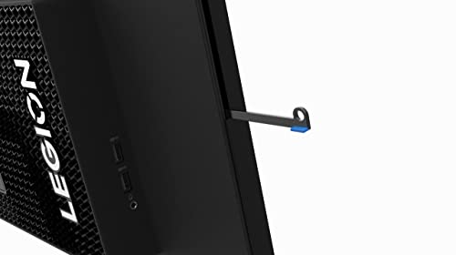 Lenovo Legion Y32p-30 - Monitor Gaming 31.5" 4K UHD con EyeSafe (IPS, 144 Hz, 0.2ms, HDMI DP USB-C + Cables, FreeSync Premium, HDR400, Altavoces) Ajuste de Inclinación/Elevación/Rotación - Negro