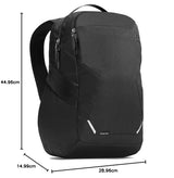 STM Mochila Myth con Equipaje Pass-Through 28L/Laptop de 15 Pulgadas, Color Negro (stm-117-187P-05)