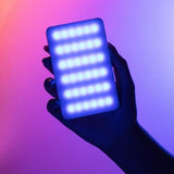 ULANZI VL120 RGB - Lámpara Profesional RGB 120 LED, con Cambio de Color, Ajuste de Color de luz