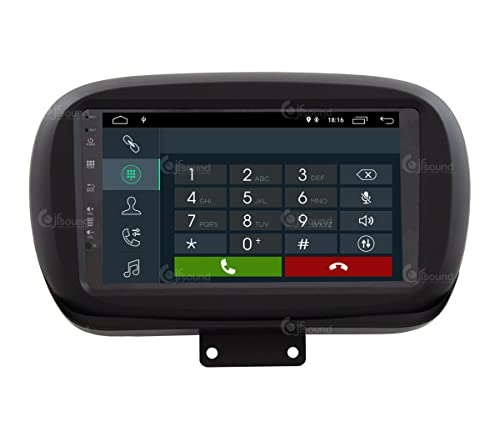 Radio de Coche para Fiat 500X Android GPS Bluetooth WiFi USB Dab+ Touchscreen 9" 4core Carplay AndroidAuto