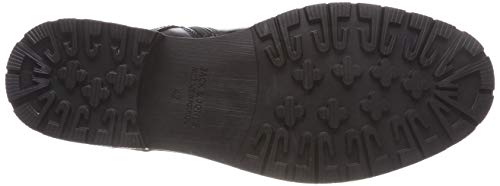 JACK & JONES - Jfwalbany Leather Anthracite STS, Botas Estilo Motero Hombre, Gris, 44 EU