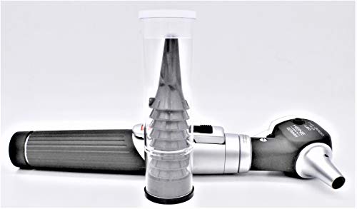 Heine Gima - mini 3000 LED F.O. Otoscopio - Negro