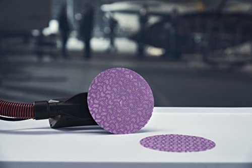 3M Xtract Lijadora rotorbital neumática, 88958, 152 mm, autoaspiración, Órbita 5 mm