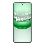 realme 14x 5G Smartphone 6+128GB, Pantalla Eye Comfort 120Hz, cámara nítida de 50MP, batería de Larga duración 5000mAh, Resistencia a los Golpes de Nivel Militar, Octa-Core, Verde (sin Adaptador)
