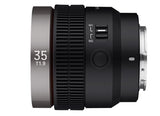 Samyang V-AF 35mm T1.9 FE para Sony E Lente de video Lente de enfoque automático Lente de cine 8K Soporte Interruptor personalizado y botón personalizado