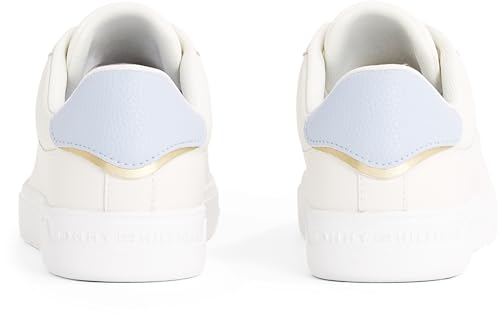 Tommy Hilfiger Runner Sneaker Mujer Essential Low Top, Marfil (Ancient White), 38