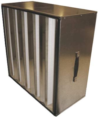 RS PRO Filtro de fibra de vidrio, tipo HEPA, H11, 610 x 610 x 292 mm