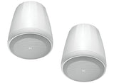 JBL Control® Series 65P/T-WH Altavoz 75 W Negro - Altavoces (De 1 vía, Alámbrico, Terminal, 75 W, 55-20000 Hz, Negro)