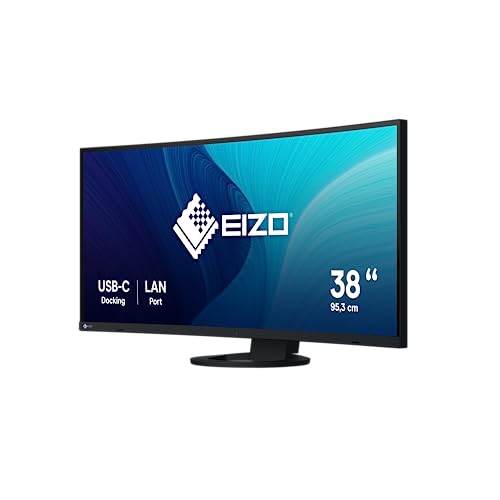 EIZO FlexScan EV3895 - Monitor Profesional - 38" IPS, 3840×1600, 1000:1, USB-C, HDMI x2, DisplayPort, 5 ms (Gris-Gris), 300 CD/m2, 111 ppi