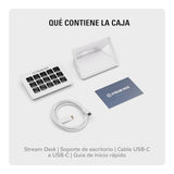 Elgato Stream Deck MK.2 – Controlador de estudio USB, 15 teclas macro, activa acciones en apps y software como OBS, Twitch, YouTube y otros, funciona en Mac y PC