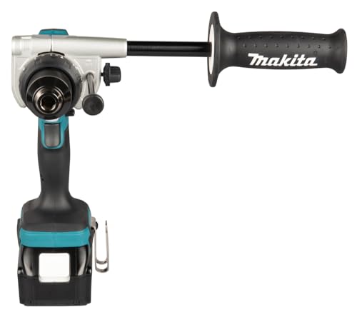 Makita DHP492Z - Taladro combinado sin escobillas LXT de iones de litio de 18 V, baterías y cargador no incluidos, azul/negro