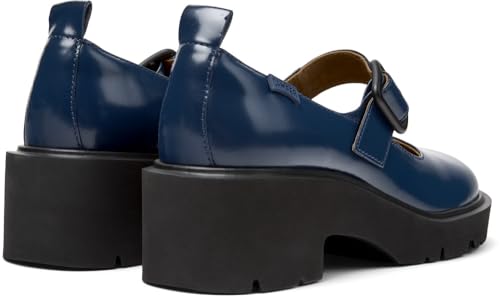 Camper Milah K201681, Mary Jane Mujer, Azul Oscuro 006, 40 EU