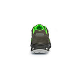 U-Power Red Lion Yoda, Zapatos de Seguridad Unisex, Ligeros, Flexibles, de Cuero antipinchazos, con Inserto Infinergy, con Puntera de Aluminio - Grey & Green 42