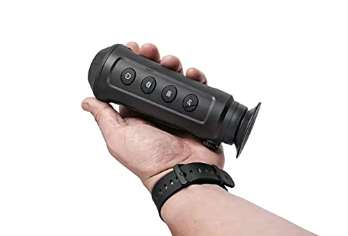 AGM Global Vision Monocular térmico Taipan TM15-256 monocular de Imagen térmica para Caza 256 x 192 (50 Hz), monocular para Adultos de Alta Potencia, cámara térmica táctica, visión de Calor,