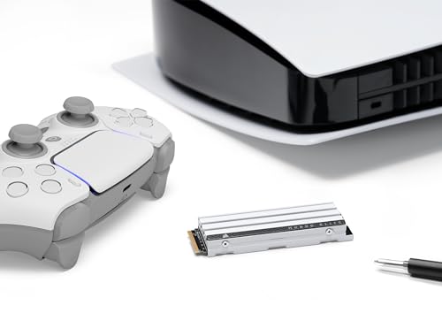 Corsair MP600 Elite 2 TB M.2 PCIe Gen4 x4 SSD NVMe - Optimizada para PS5 - Disipador Térmico Incluido - M.2 2280 - hasta 7.000 MB/s de Lectura Secuencial - NAND 3D TLC de Alta Densidad - Blanco