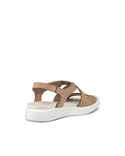 ECCO Flowt W, Sandalia Mujer, Color Carne, 39 EU