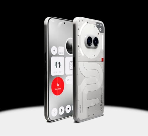 Nothing Phone (2a) 12+256GB - Smartphone con Nothing OS 2.5 - Blanco Roto