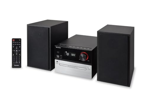 MICROCADENA, SUNSTECH, Sistema Hi-Fi con Bluetooth. Pantalla LCD con regulación de Intensidad. Potencia de Salida: 30W