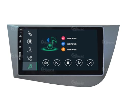 Radio de Coche para Seat Leon 2005-2012 Android GPS Bluetooth WiFi USB Dab+ Touchscreen 9" 8core Carplay AndroidAuto