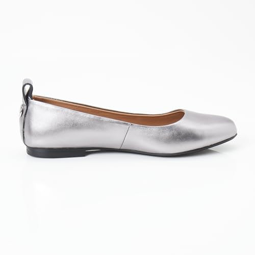 BOSS Dasy_Ballerina_LMN, Bailarina Mujer, Silver, 41 EU