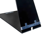 QUIK LOK - MIC/001 Base de micrófono de escritorio para micrófonos dinámicos e inalámbricos, diseño elegante y funcional, acabado negro mate, adaptador de 3/8" a 5/8" incluido