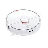 roborock S7 + Estación de Vaciado Automático, Aspiradora Robot Succión HyperForce Mopa Auto-Elevable Agua 300ml y Polvo 470ml, 5200mAh, Blanco, R100011
