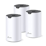 TP-Link Deco S1900 (3-Pack) - Mesh Wi-Fi AC1900, Cobertura de hasta 520 m², se Adapta a Pisos y hogares de Varias Plantas, Modos de Trabajo múltiple, 2 x Puertos Gigabit por Unidad
