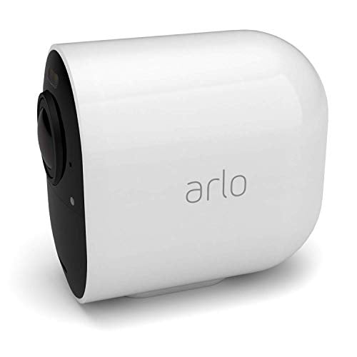 Arlo Ultra 2 Camara de Vigilancia WiFi Exterior 4K, Camara de Vigilancia WiFi Interior, Sensor de Movimiento, Alarmas Para Casa, Visión Nocturna Color, Prueba Arlo Secure Incluida , 3 Cámaras, Blancas
