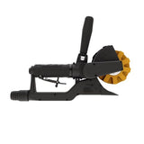 Rodcraft RC7095K - Juego de herramientas para lijadora MBX de aire comprimido RC7095, regulación de velocidad continua, mango ajustable, con muchos accesorios, en maletín de plástico