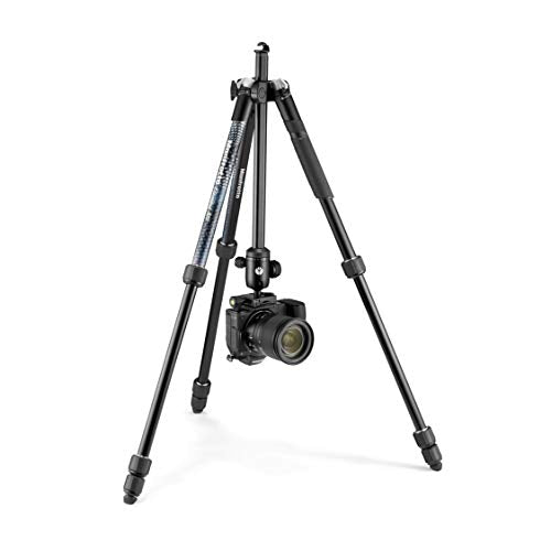 Lowepro Element MII Camera, Trípode de viaje de aluminio con cabezal de bola para cámaras compactas, CSC, DSLR y mochila ProTactic 450AW II para cámaras profesionales, drones, creadores de contenido
