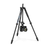 Lowepro Element MII Camera, Trípode de viaje de aluminio con cabezal de bola para cámaras compactas, CSC, DSLR y mochila ProTactic 450AW II para cámaras profesionales, drones, creadores de contenido