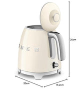 Smeg Wasserk.KLF05CREU 0.8 L creme | 2.400 Watt, Mini