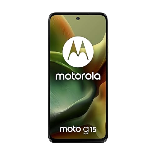 Motorola Moto G15 8/512 GB, Doble cámara 50 + 5 MP + Sensor antiparpadeo, Pantalla 6,72 Pulgadas FHD+ 60 Hz, batería 5200 mAh, MediaTek Helio G81, Android 15, Iguana Green