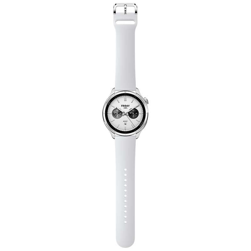 Xiaomi Watch S4, Pantalla AMOLED de 1.43", Autonomía de hasta 15 días, Modos Deportivos Específicos Avanzados, Plata