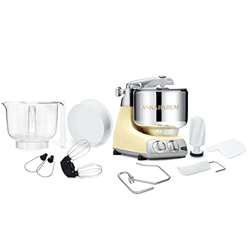 Ankarsrum AKR 6230 CR Assistent Original AKM6230 Kitchen Machine-Creme (C), plástico, 7 L
